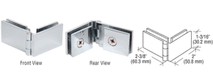 Cabinet Hinges for Glass Doors and Cabinets