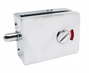 WC-Glass Door Lock for 8 mm  to 12 mm Glass.