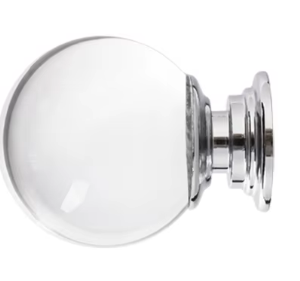 Glasknöpfe für 6 mm bis 10 mm Glastüren.