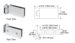 Glass Hardware for Glass Doors